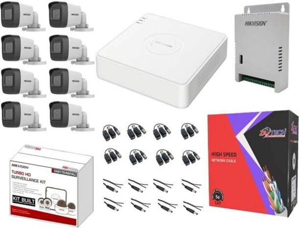 Hikvision 1080p Indoor & Outdoor Security Camera with Night Vision and Analog Connectivity