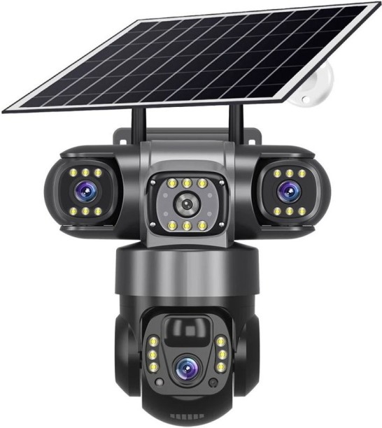 Solar Security 0 Indoor & Outdoor Security Camera with Night Vision and Mi Home app Connectivity