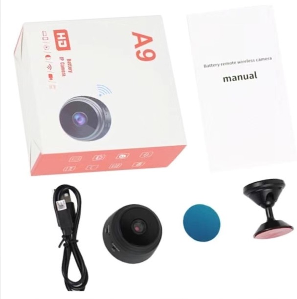 Generic Full HD Indoor Security Camera with Night Vision and Wi-Fi Connectivity