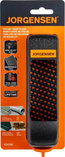 Jorgensen Pony Pocket Rasp Plane Single Sided Hoof Rasp File