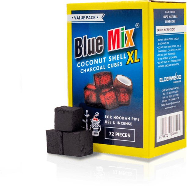 BlueMix Coconut XL Natural Hookah Charcoals