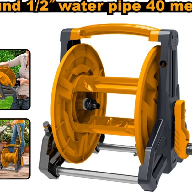 INGCO Hose Reel With Bracket Acrylic Garden Hose Stand