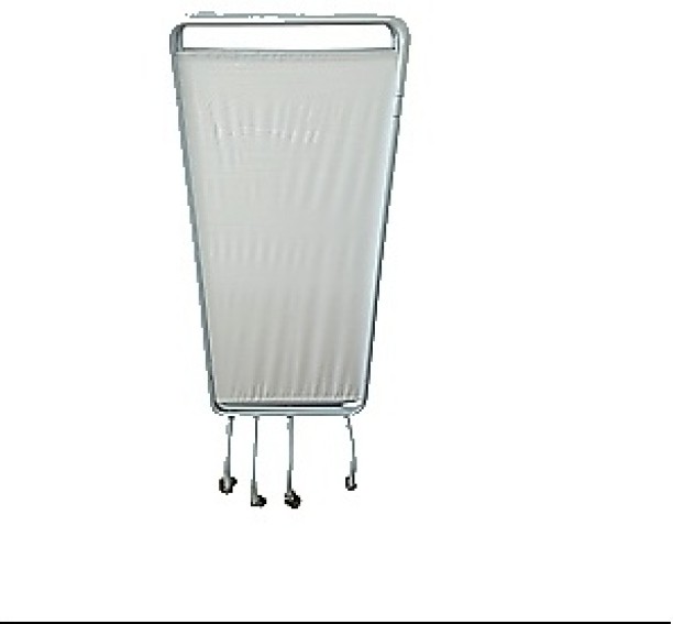 Better Buys Powder-coated steel frame; washable polyester/vinyl screen; PU castor wheels Manual Hospital Bed