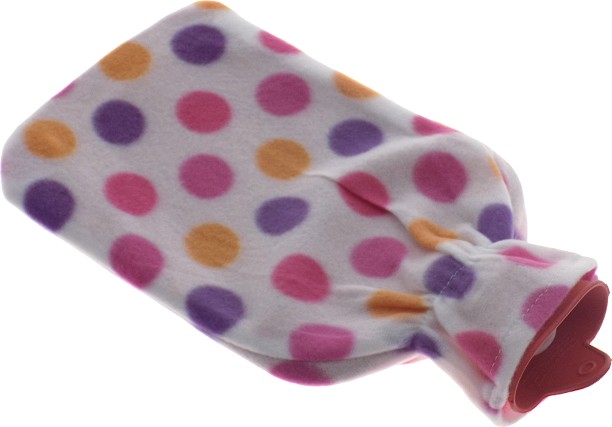 HomewareOnline Hot Water Bottle with Super Soft Fleece Cover 1000 ml Hot Water Bag