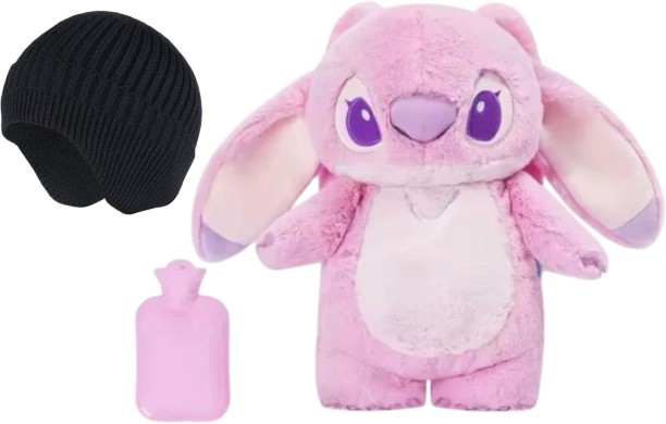 Hot Water Bottle Warmer Set – Plush Cover & Thermal Beanie 500 ml Hot Water Bag