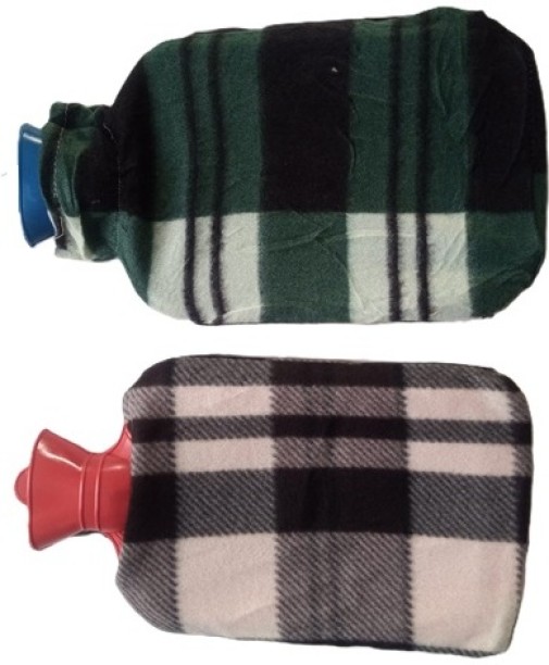 ExcelB 2 Hot Water Bags with Fleece 2 L Hot Water Bag