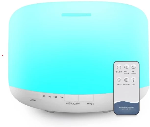 generic Room 500ml Essential Oil Diffuser Humidifier