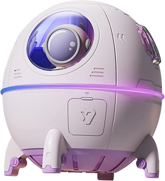 Generic Room Astronaut Night Light USB Electric Water Diffuser Astronaut Humidifier