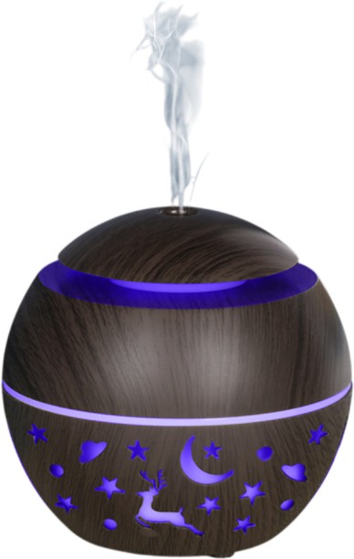 Wobuciko Room Mushroom Shaped Air Humidifier & Diffuser - Hollow Design Cool Mist Humidifier