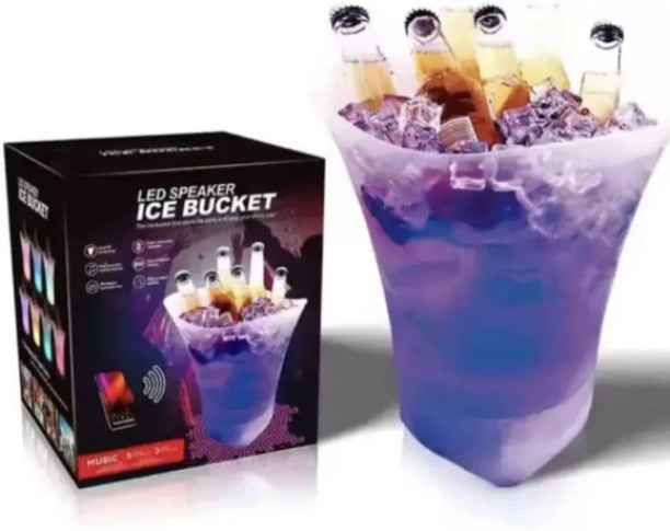 Reka Link 5 L Plastic LED Speaker Ice Bucket Ice Bucket