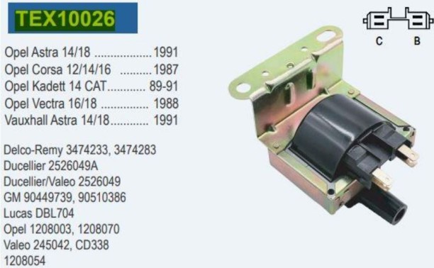 TORCH IC1304 Ignition Coil