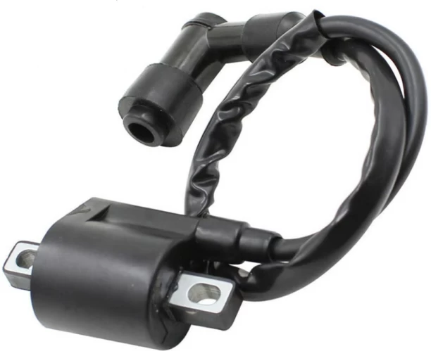 Tuochi Motorcycle Ignition Coil High Pressure Coil 12V Black For ATVs Scooters 50 70 110 125 150 200 250cc Go Karts UTVs Scooters Ignition Coil