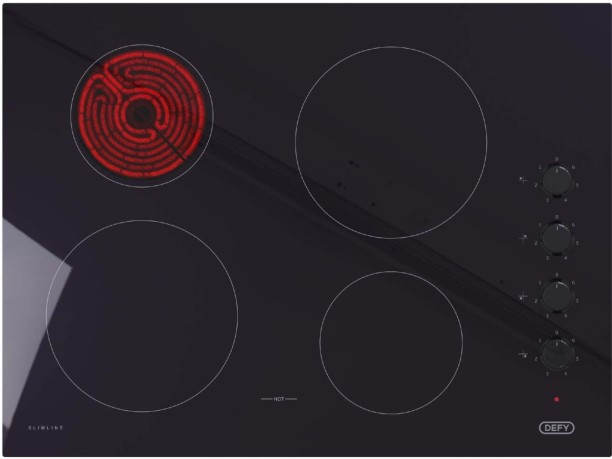 Defy Gemini Ceran Hob Radiant Cooktop