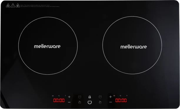 Mellerware Cooker Double Glass 3000W "Capri" Induction Cooktop