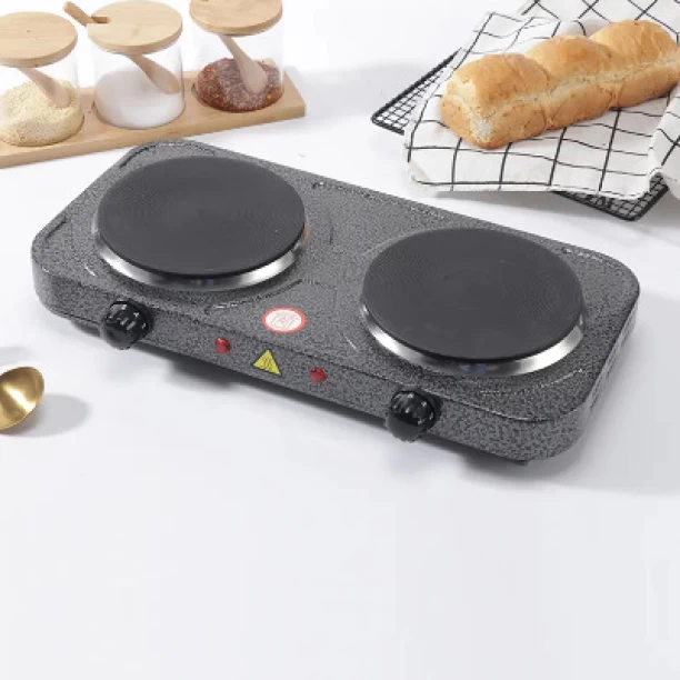 Just Simplified Two Plate Electric Hot Stove Radiant Cooktop