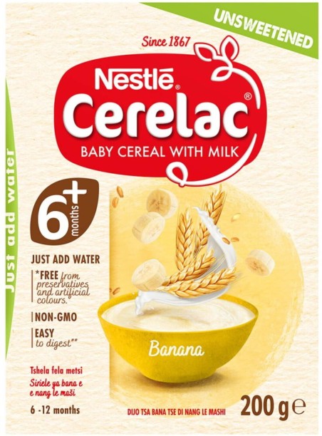Nestle Cerelac Unsweetend Banana