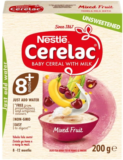 Nestle Cerelac Unsweetend Mixed Fruit