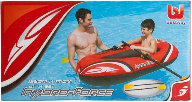 Bestway Hydro Force Raft Boat Inflatable Swimming Safety Tube
