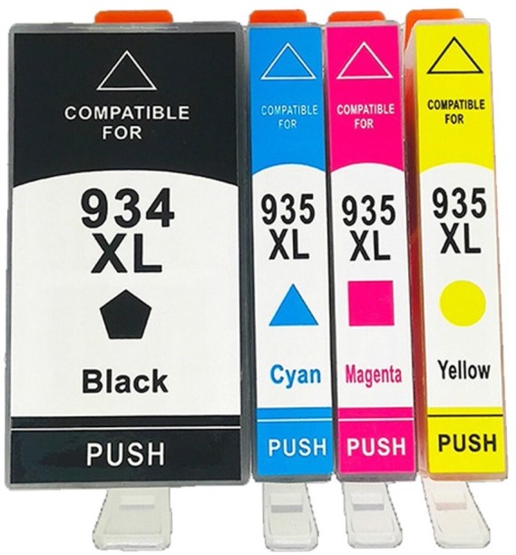 HP Generic 934/935 ColourInk Quest Black and Tri Colour Combo Pack Ink Cartridge
