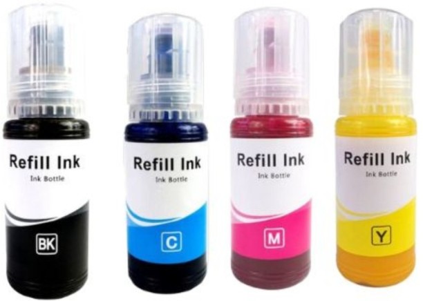Epson L3150, L3250 compatible 103 [B/C/M/Y] Black and Tri Colour Combo Pack Ink Bottle