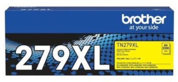 Brother TN-279XLY Laser Cartridge Yellow Ink Toner