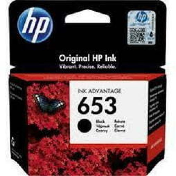 HP 653 Black Ink Cartridge