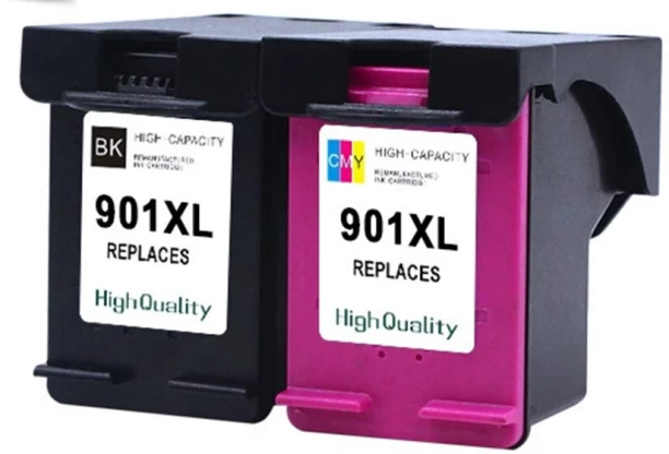 HP 901XL Generic Black and Tri Colour Combo Pack Ink Cartridge