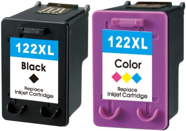 HP 122XL Multipack Compatible -Print Inventory Tri Colour, Black Ink Cartridge