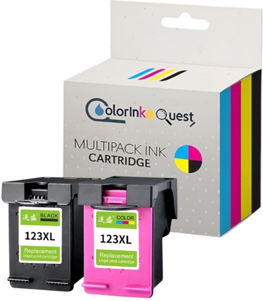 HP Generic 123xl multipack Colorink Quest Black and Tri Colour Combo Pack Ink Cartridge