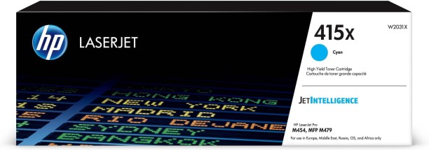 HP 415X Toner Cyan Ink Cartridge
