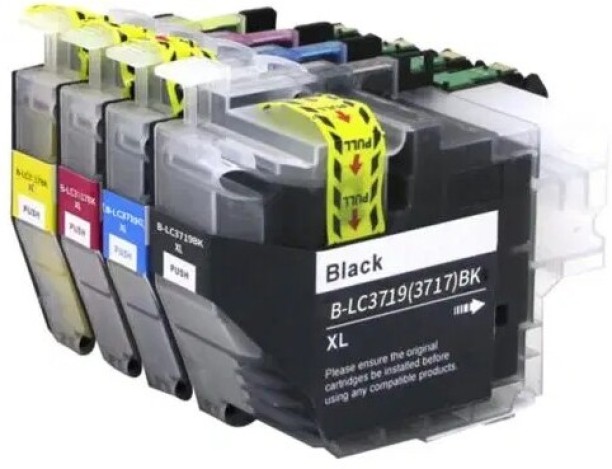 Brother Generic LC3719XL ColourInk Quest Black and Tri Colour Combo Pack Ink Cartridge