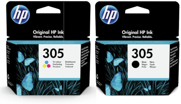 HP 305 Black and Tri Colour Combo Pack Ink Cartridge