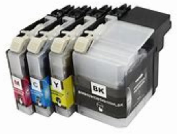 Brother LC-539XL,535XL Value Generic Inks Black and Tri Colour Combo Pack Ink Cartridge