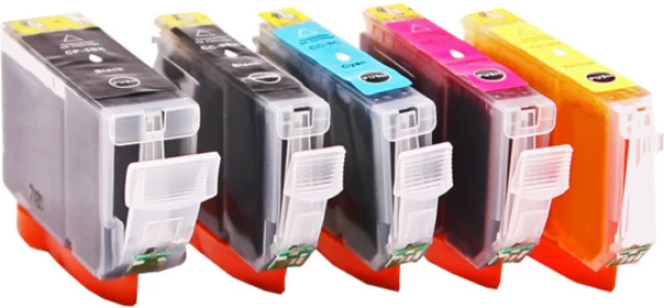 Canon PGI-5/Cli-8 Generic Black and Tri Colour Combo Pack Ink Cartridge