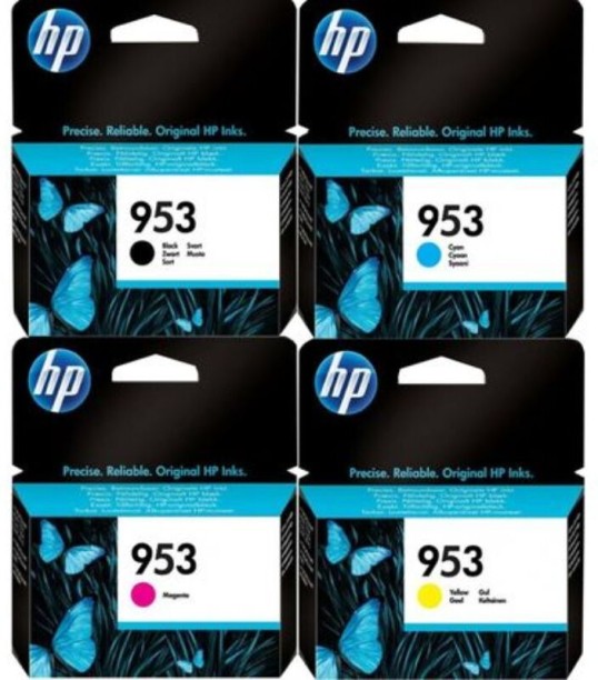 HP 953 Black and Tri Colour Combo Pack Ink Cartridge