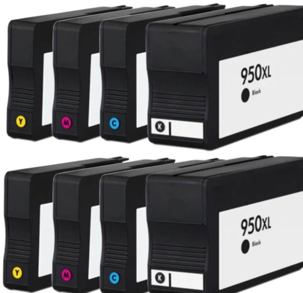 HP Compatible 950XL/ 951XL Ink Multipack x 2 The Guy Black, Cyan, Magenta, Yellow Ink Cartridge