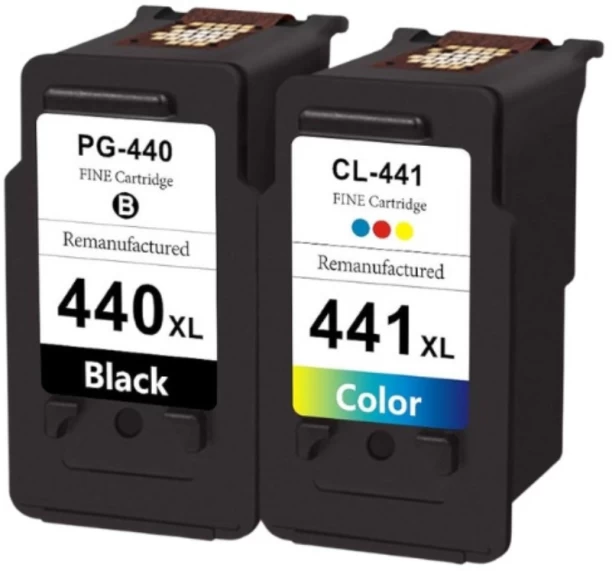 Canon Compatible 440 & 441XL -Print Inventory Black and Tri Colour Combo Pack Ink Cartridge