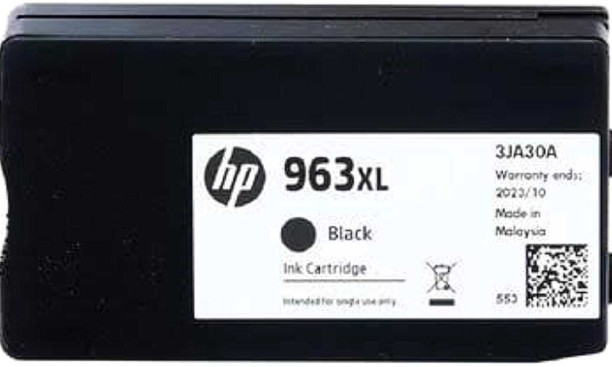 HP 963XL High Yield Black Ink Cartridge