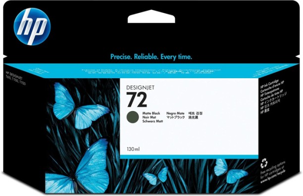 HP 72 130ml Original Matte Black Ink Cartridge