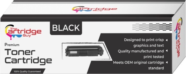 HP LaserJet Cartridge 124A Compatible CM1015 ,2600 Black Ink Toner