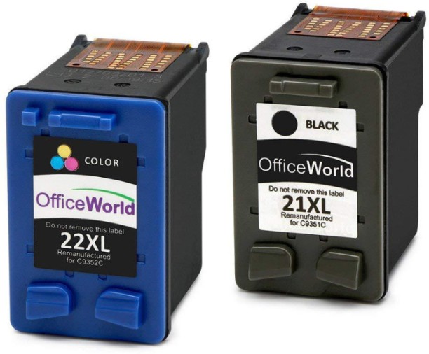 HP 21XL/ 22XL Compatible Value DeskJet 3940 The Cartridge Guy Black and Tri Colour Combo Pack Ink Cartridge