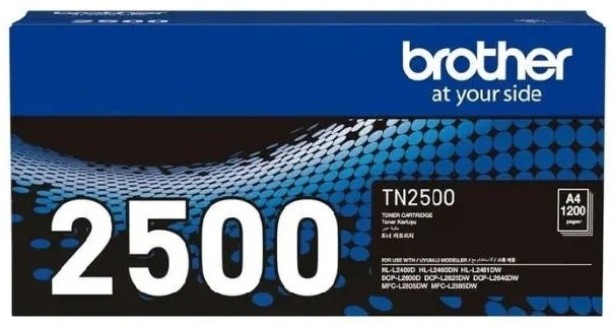Brother TN2500 Black Ink Toner