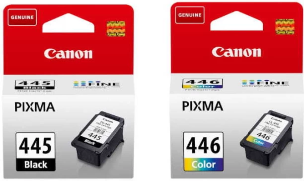 Canon 445/446 Black and Tri Colour Combo Pack Ink Cartridge