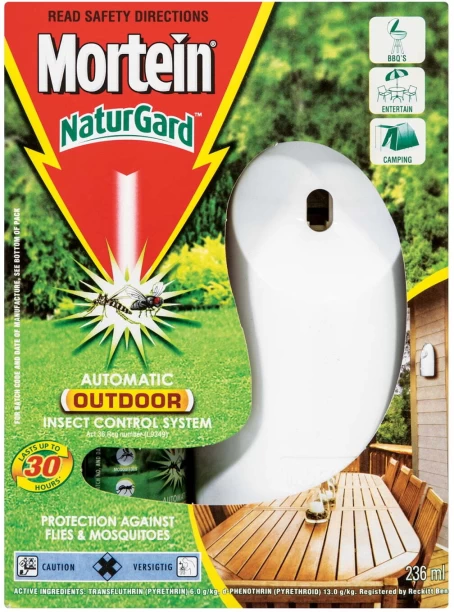 Mortein Naturgard Automatic Outdoor, Insect killer Feed