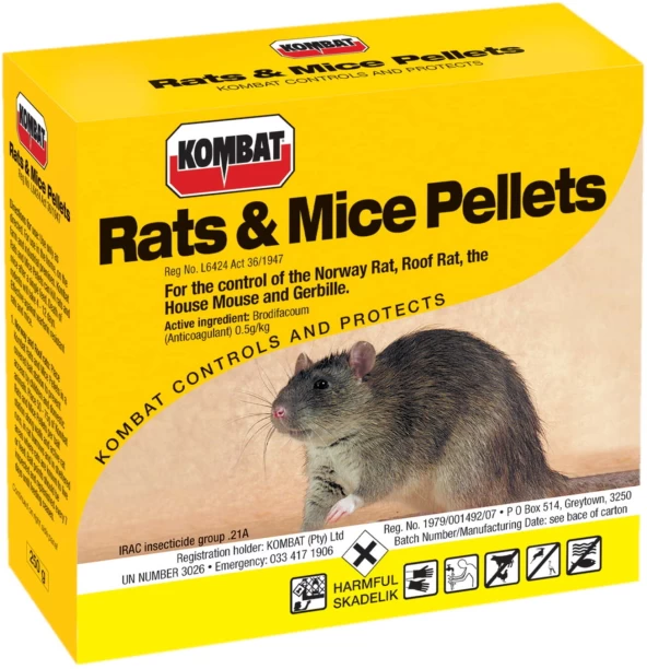 Starke Ayres Kombat Rats & Mice Pellets Feed