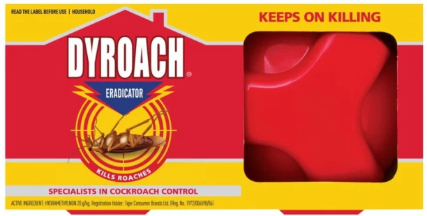 Dyroach Eradicator Kills Roaches Bait