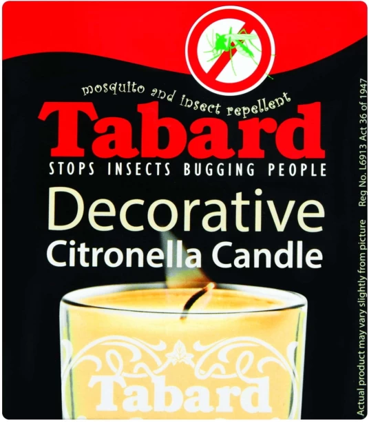 Tabard Decorative Citronella Candle Cake