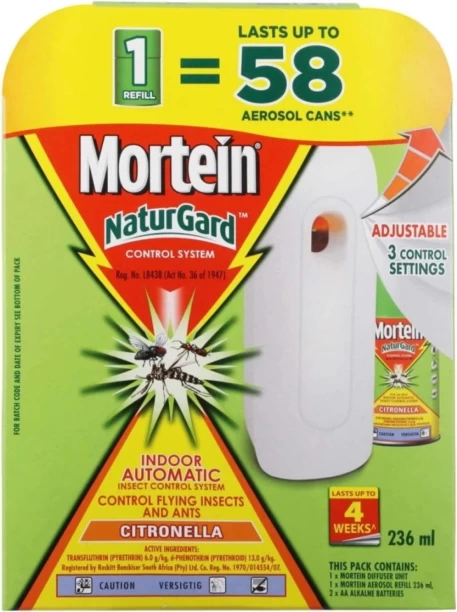 Mortein Naturgard Indoor Automatic Control System Feed