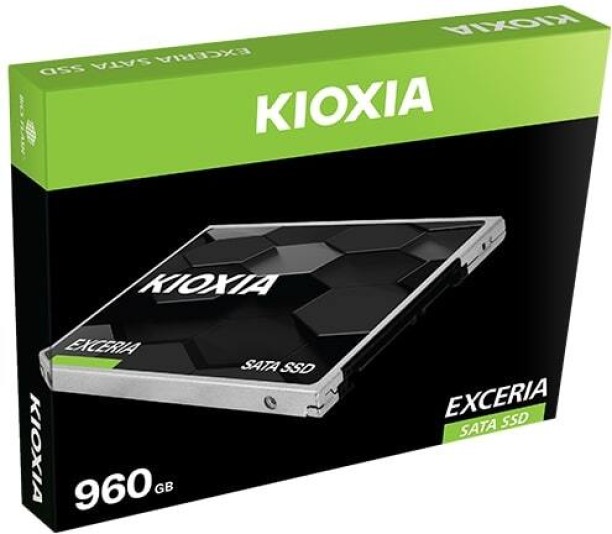 Kioxia 960 GB SSD (Exceria 2.5-inch 960GB Serial ATA III TLC Internal SSD)