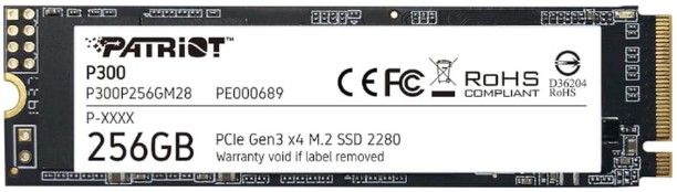 Patriot 256 GB SSD (P300P256GM28)